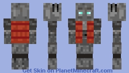 Robot Marty McFly Minecraft Skin
