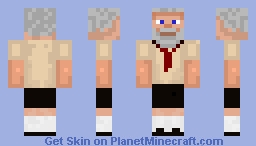 Old man backrooms Minecraft Skin