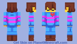 Frisk, Hive Style Remake Minecraft Skin