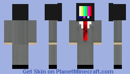 TV Head Minecraft Skin