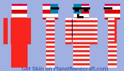 USA Man Minecraft Skin