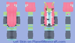 Alien Miku ──★ ˙✩♬ .🎧✧!! Minecraft Skin