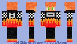 Victory Lap Four 🏁 (Boy Version) Minecraft Skin