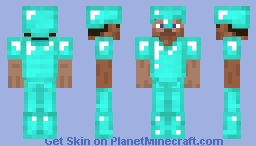 Fake Diamond Armor Minecraft Skin