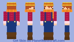 Farmer Alec NPC Minecraft Skin