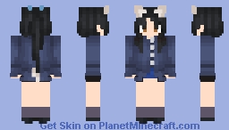 [STRIKE WITCHES] 服部静夏/Hattori Shizuka Minecraft Skin