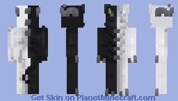 Bicolor Dragon! Hal-Z Skin Minecraft Skin