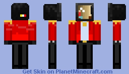 TV Guy Watching TV Minecraft Skin