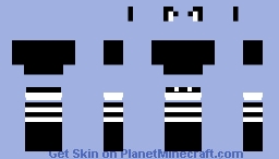 Femboy Aesthetic with Ears | Template Minecraft Skin