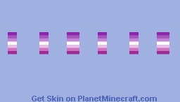 Femme | PrideTemplate [JAVA SLIM] Minecraft Skin