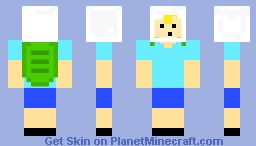 Finn the Human Minecraft Skin