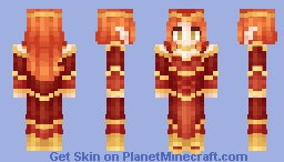 ♦ℜivanna16♦ Fire Mage (Plus Art!) Minecraft Skin