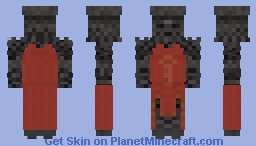 Fire Prelate with robe (Elden Ring) Minecraft Skin