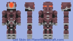Fire Toa Matau (Bionicle) Minecraft Skin