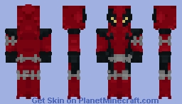 The New Mutants - Deadpool [First Appearence] Minecraft Skin