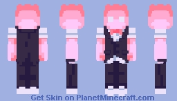 Flame Pink Minecraft Skin