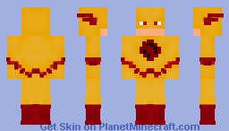 Reverse Flash (Dc Comics) Minecraft Skin