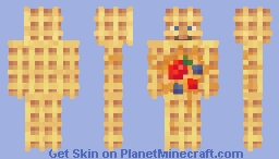 Steve the Waffle - Food Jam Minecraft Skin