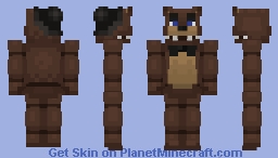Freddy Fazbear - Five Nights At Freddy's Minecraft Skin