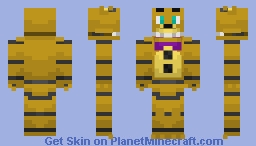Five Nights at Freddy's - Fredbear Minecraft Skin