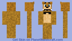 Freddy Fazbear Minecraft Skin
