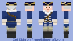 French dragoon cavalry (Louis XIV) Minecraft Skin