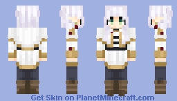Frieren Minecraft Skin
