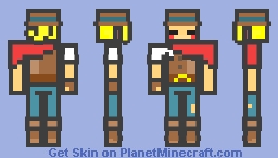 FroGihop - Western (Outline) Minecraft Skin