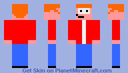 fry from futurama Minecraft Skin