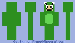 funny little frog man Minecraft Skin