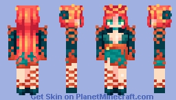 🌊Furious Ocean || OC 🌊 Minecraft Skin