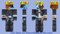 Fusion as Rover (wuthering Waves + OC) Minecraft Skin