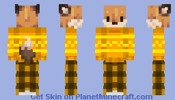 Andrew the Cozy Fox Minecraft Skin