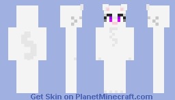 Basic White Kitty Minecraft Skin