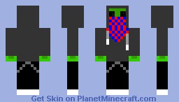 Slime Hoodie Minecraft Skin