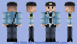United States Of America | Georgia - State Police / Trooper | Law Enforcement Minecraft Skin