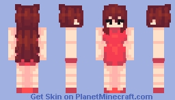Girlfriend (FNF vs Mob Mod Minecraft Skin