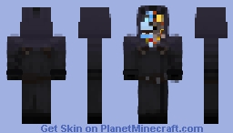 Ghost Face Fusion: Halloween 2024 Minecraft Skin