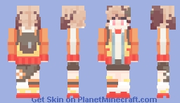 【Hololive English Justice】Gigi Murin (Kyu-kurarin Ver.) Minecraft Skin