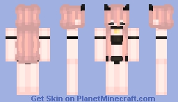 Girl In underwear Minecraft Skin