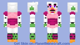 Glamrock Chica Minecraft Skin