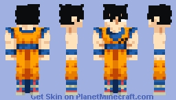 Son Goku (Dragon Ball Super: The Galactic Patrol) Minecraft Skin