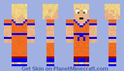 Goku Minecraft Skin