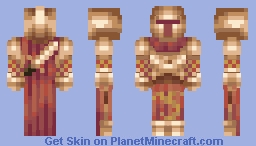 Golden Knight Minecraft Skin