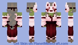 Madam Wynnona Kitsune Outfit Minecraft Skin