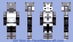 Gray Knight | Castle Crashers Minecraft Skin