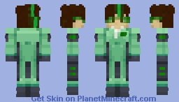 Green joel Minecraft Skin