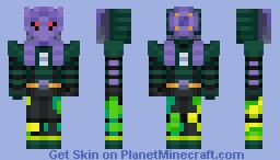 Gun Nightmare Minecraft Skin