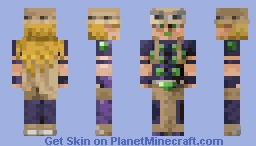 Gyro Zeppeli Minecraft Skin