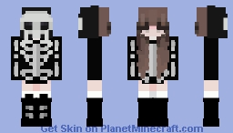 Skeleton Minecraft Skin